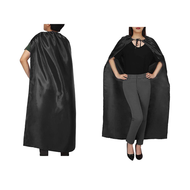 Black Hero Cape Costume Accessory 2