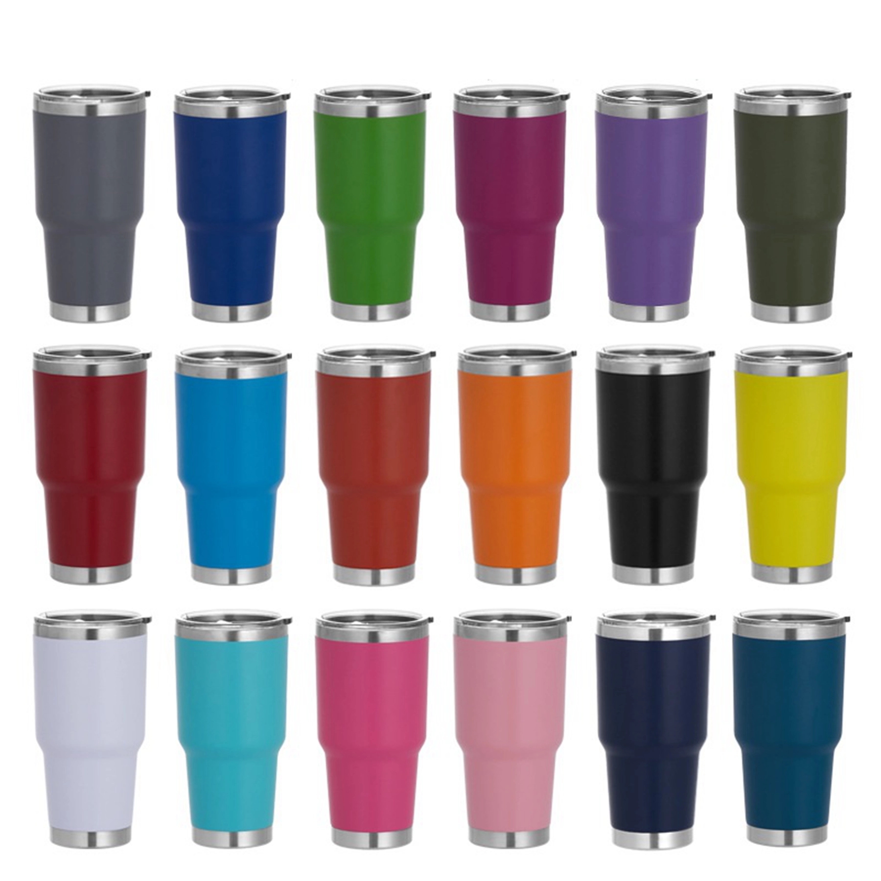 30 Oz. Double Wall Stainless Steel Vacuum Tumbler 21