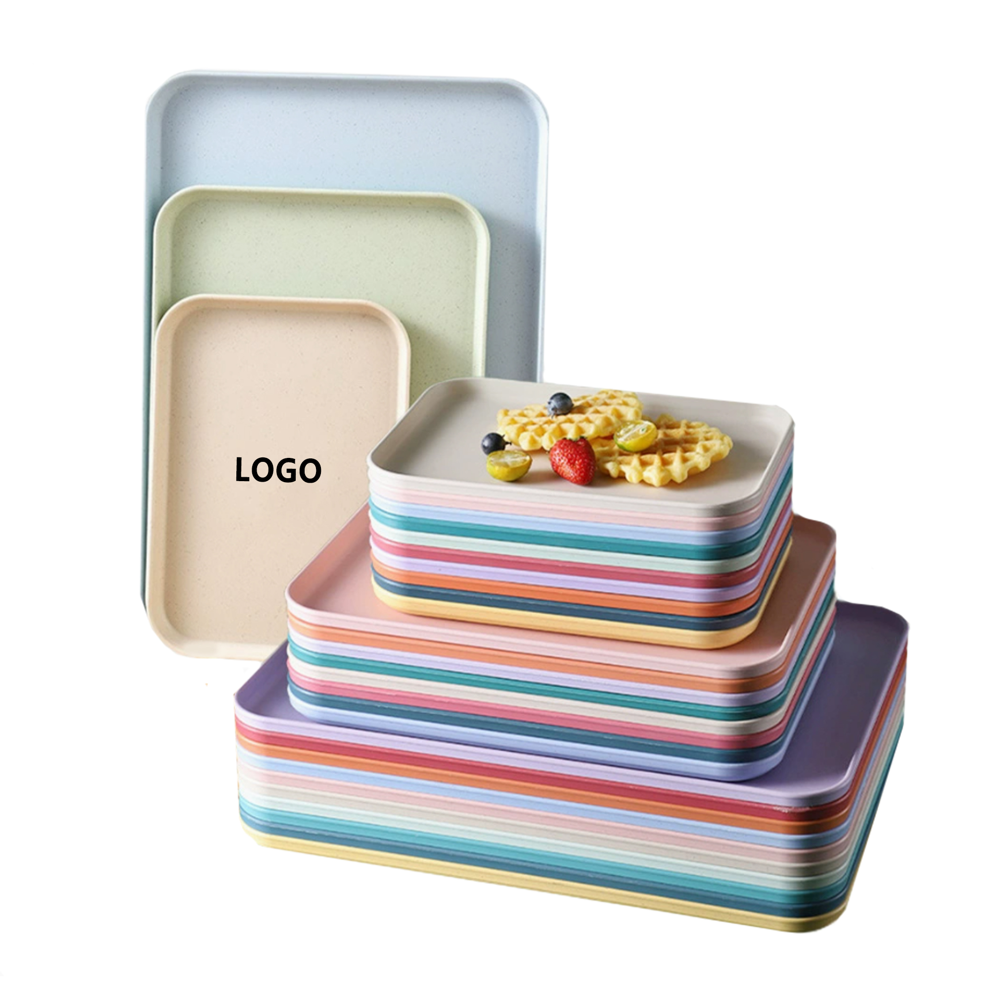 Lightweight Wheat Straw Dinner Plate 2