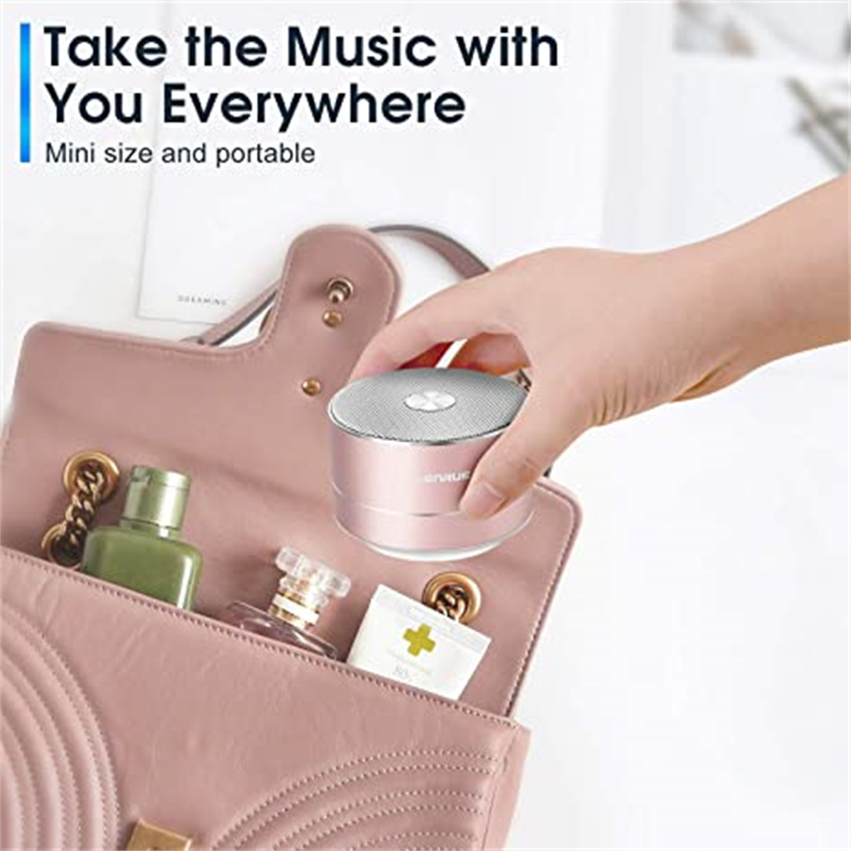 Portable Wireless Bluetooth Speaker with Built-in-Mic 6