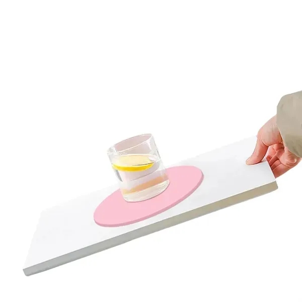 Round Silicone Coaster Set with Food-Grade Heat Mats 5