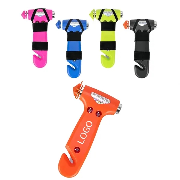 ABS Emergency Hammer - Durable Tungsten Steel Blade 2