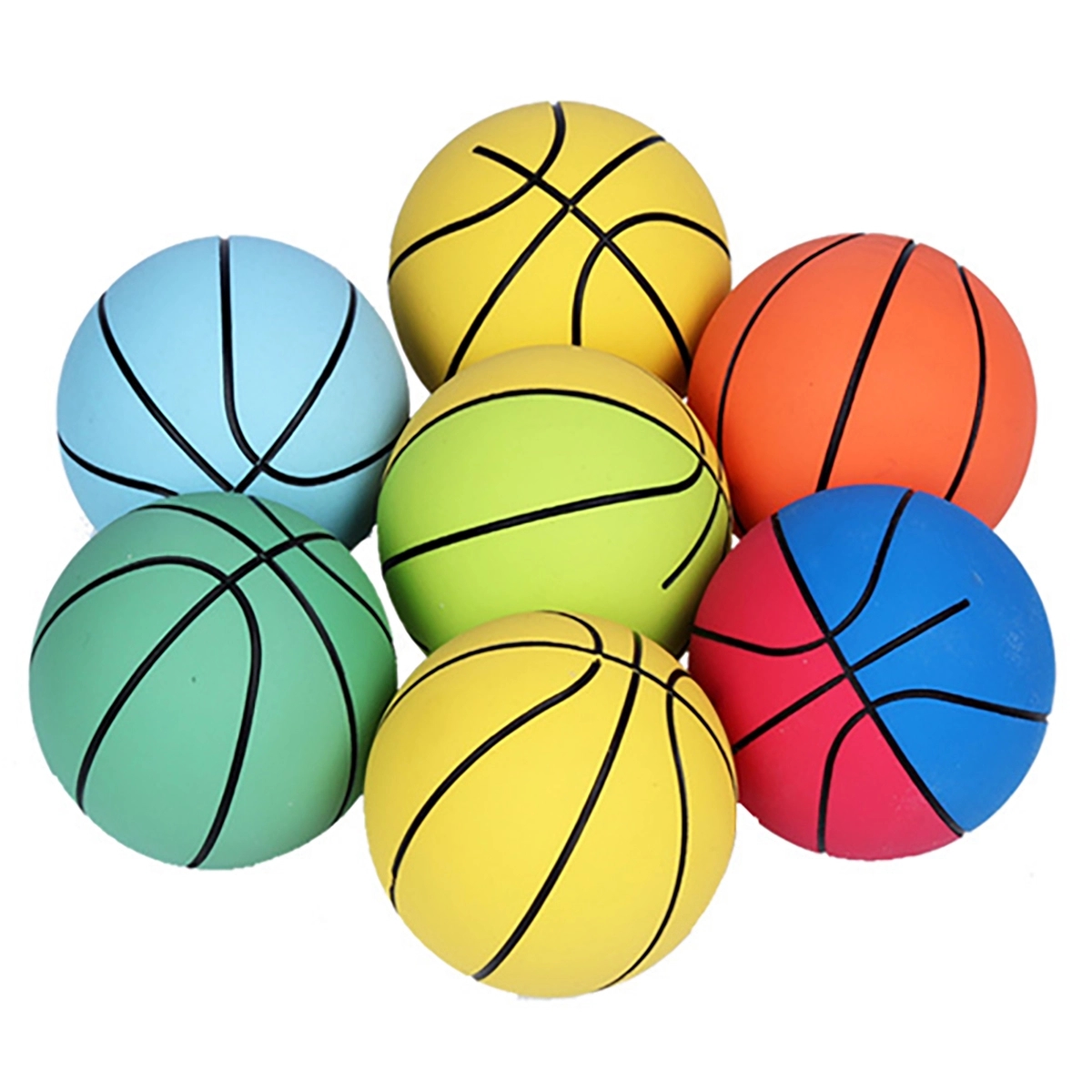 Mini Rubber Hollow Bouncy Ball 4