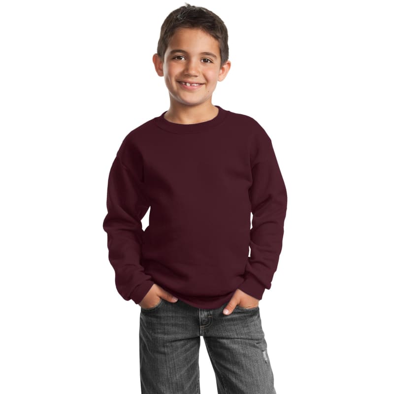 Port & Company Youth Core Fleece Crewneck Sweatshirt. 63