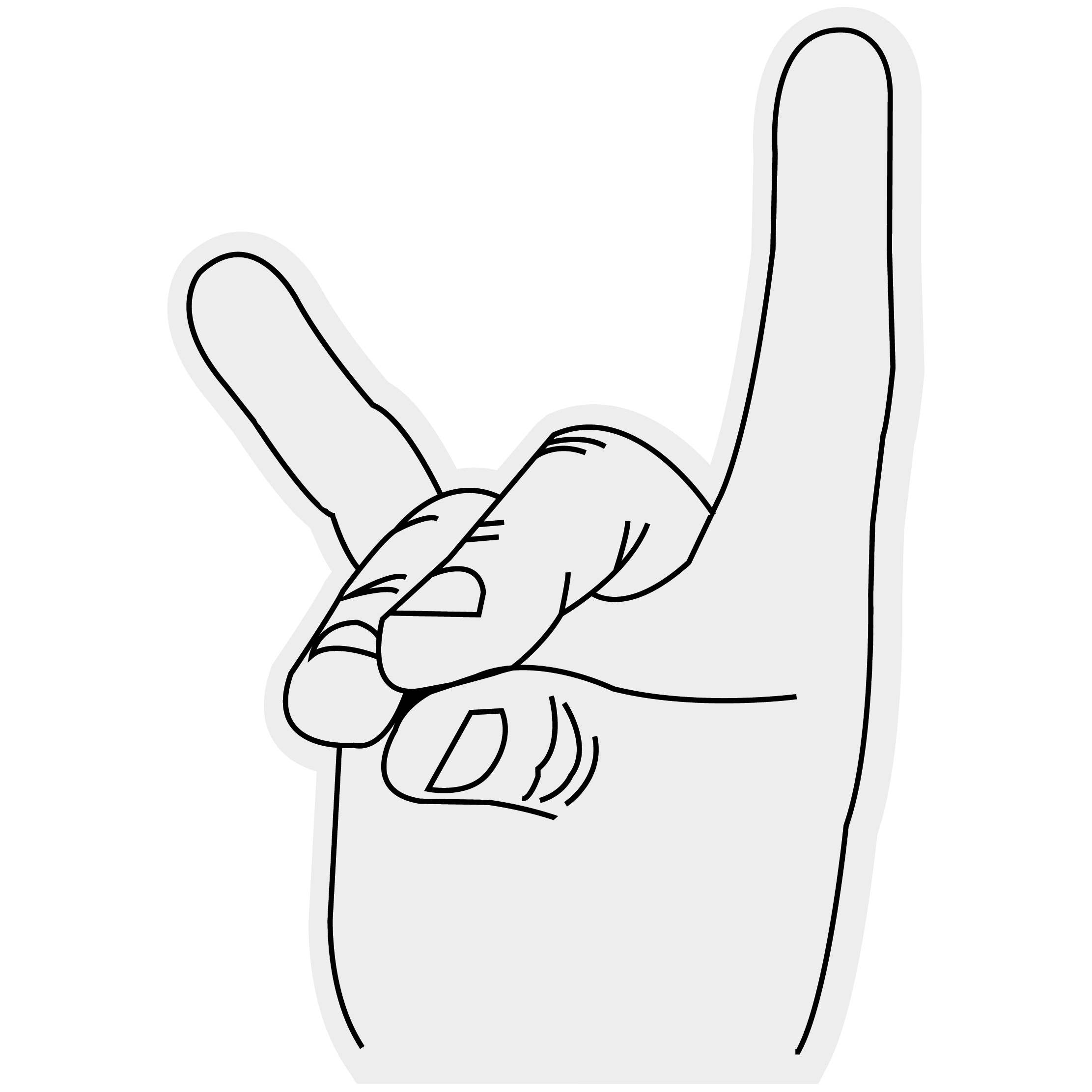 Antelope Horn Hand 32