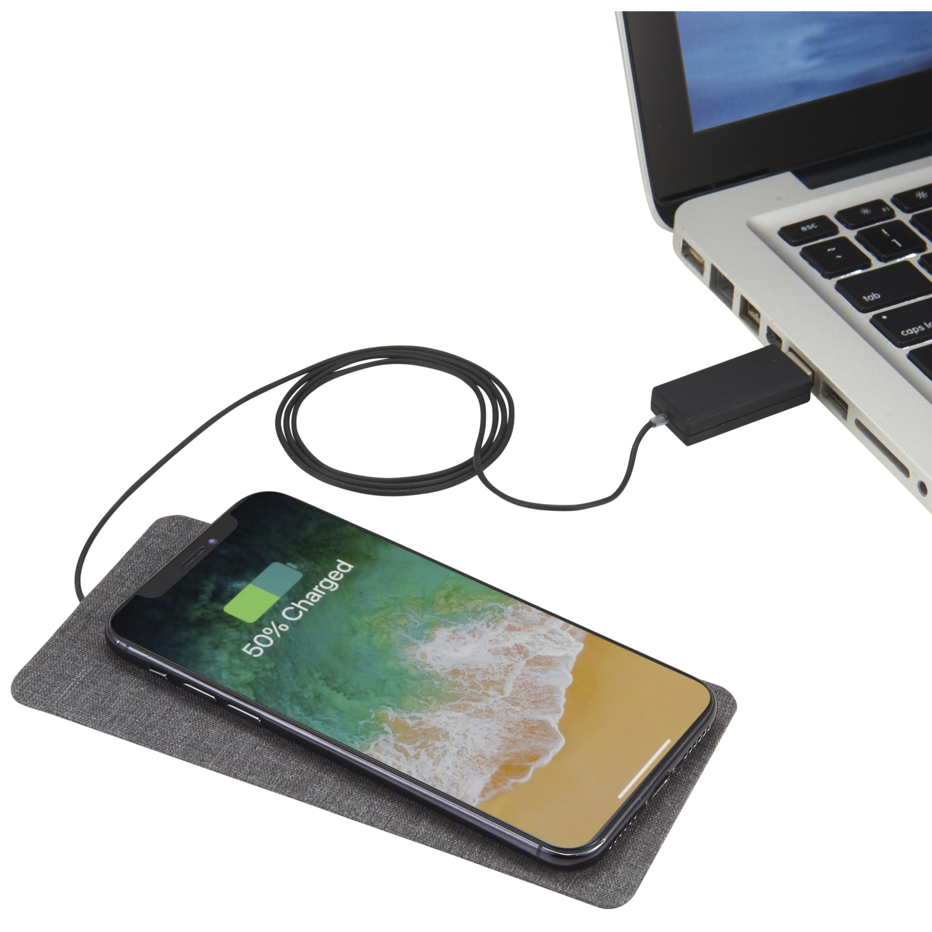 Ultra Thin Fabric Wireless Charging Pad 46