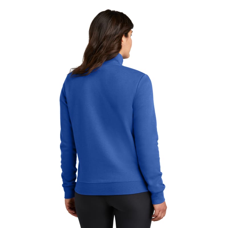 Nike Ladies Club Fleece Sleeve Swoosh 1/2-Zip 13