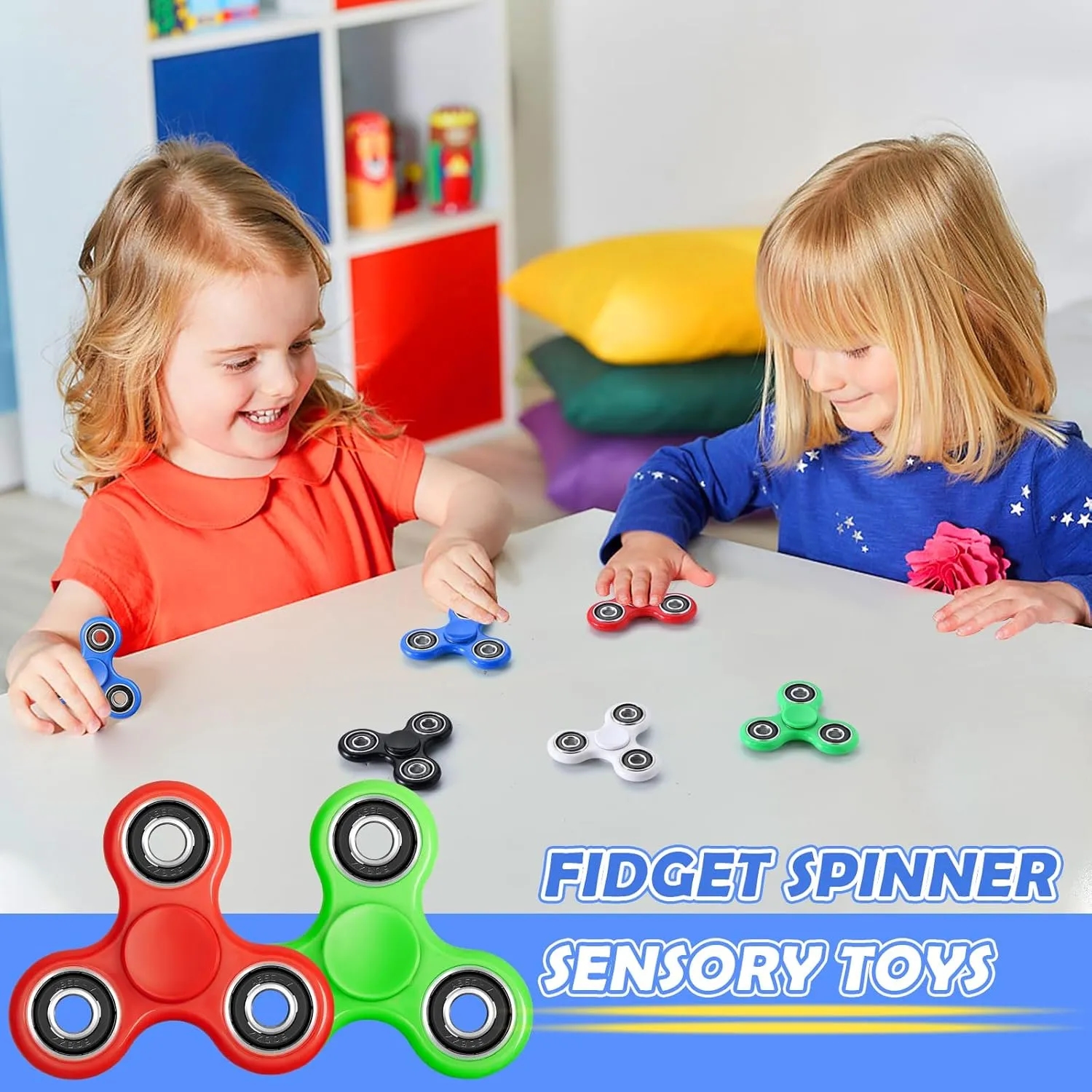 Funny Colorful Stress Relief Fingertip Gyroscope 2