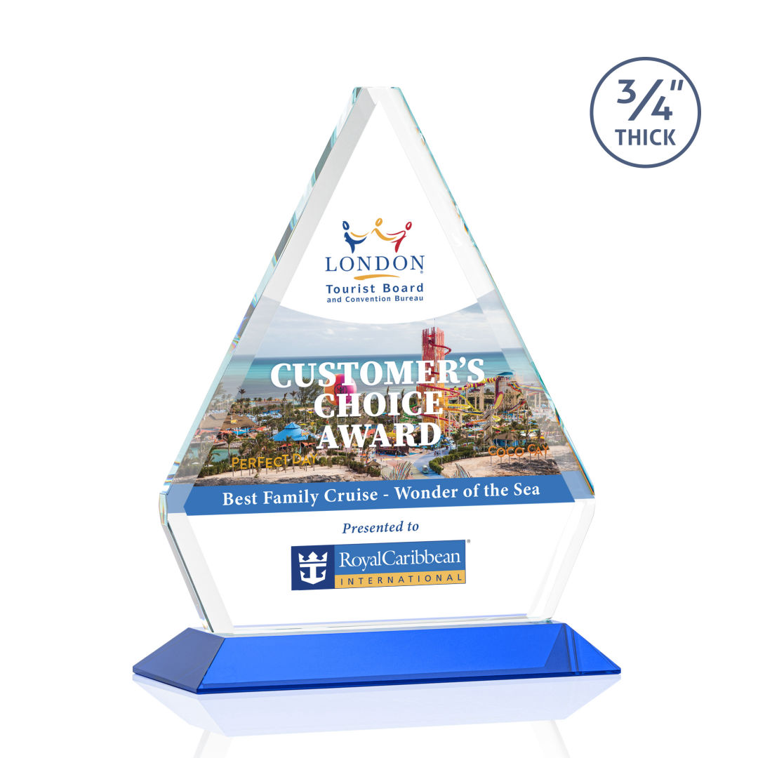 Fyreside VividPrint™ Award - Blue 5