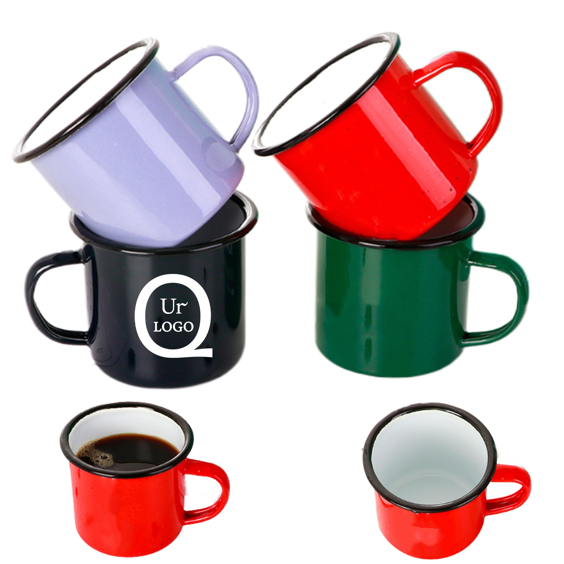 12.2Oz Enamel Cup