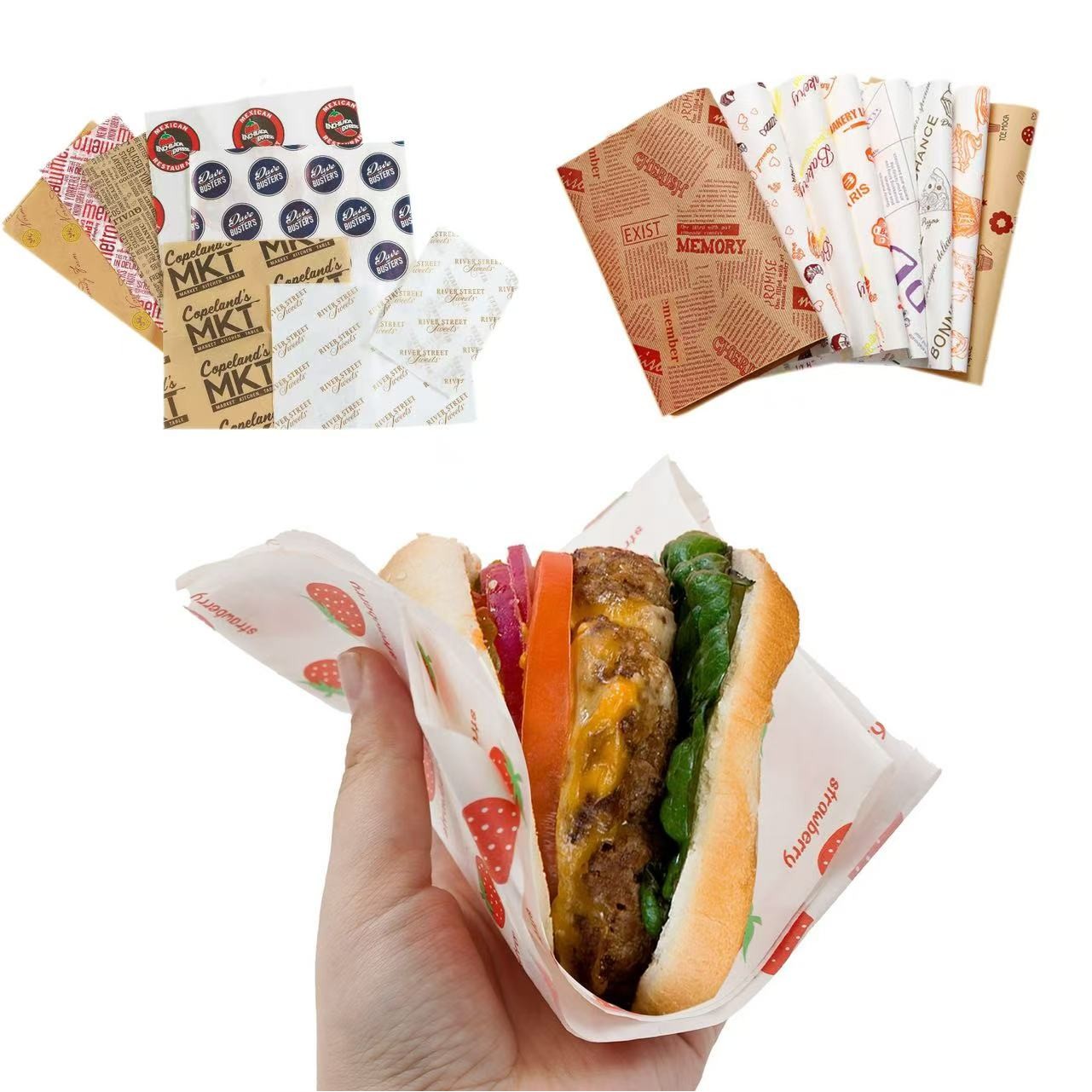 MOQ50 Fat-Resistant Food Packaging 2