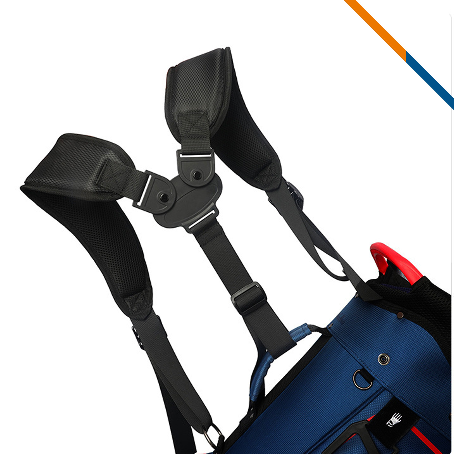 Zevio Adjustable Golf Bag Dual Shoulder Strap 4