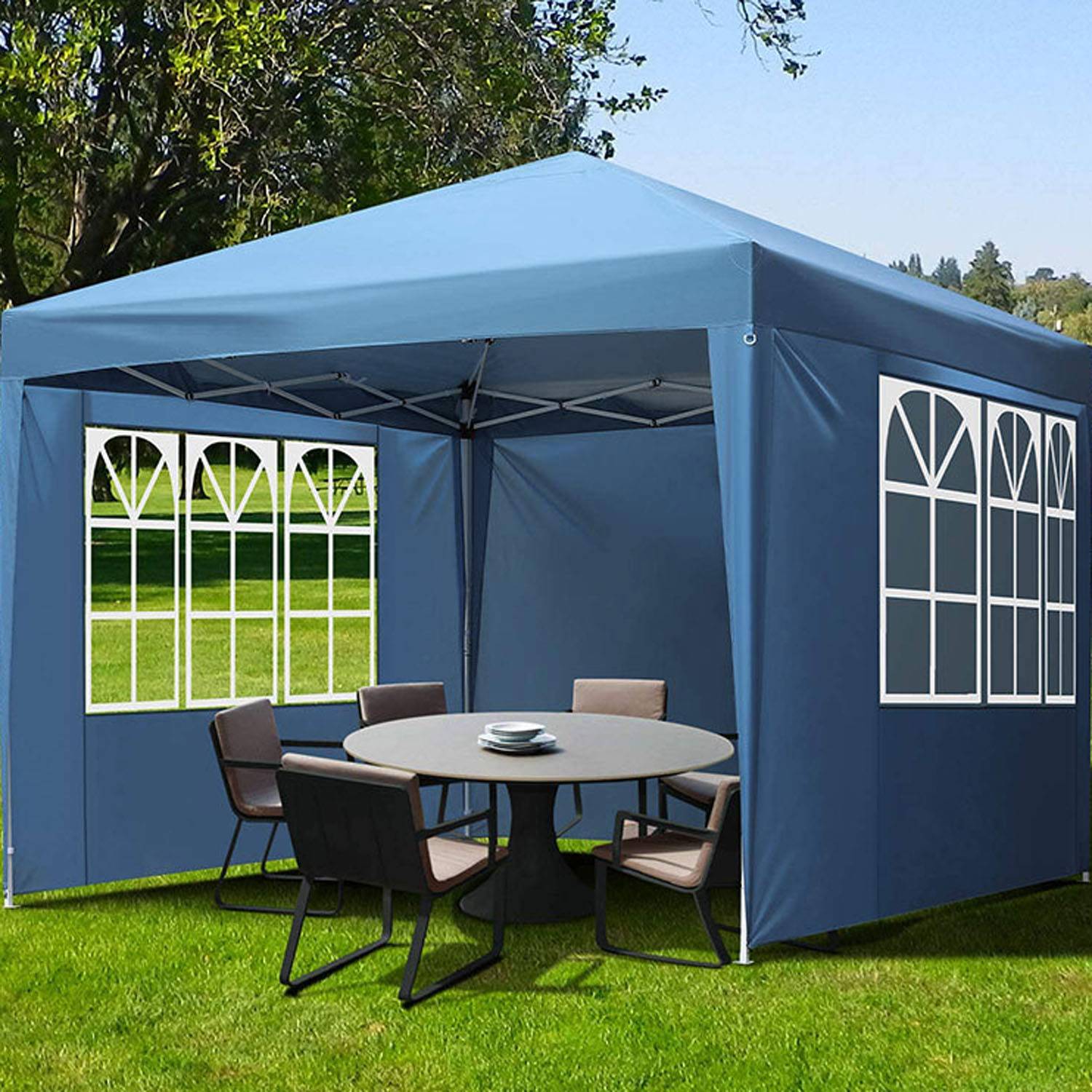 Foldable UV-Resistant Square Outdoor Camping Tent 4