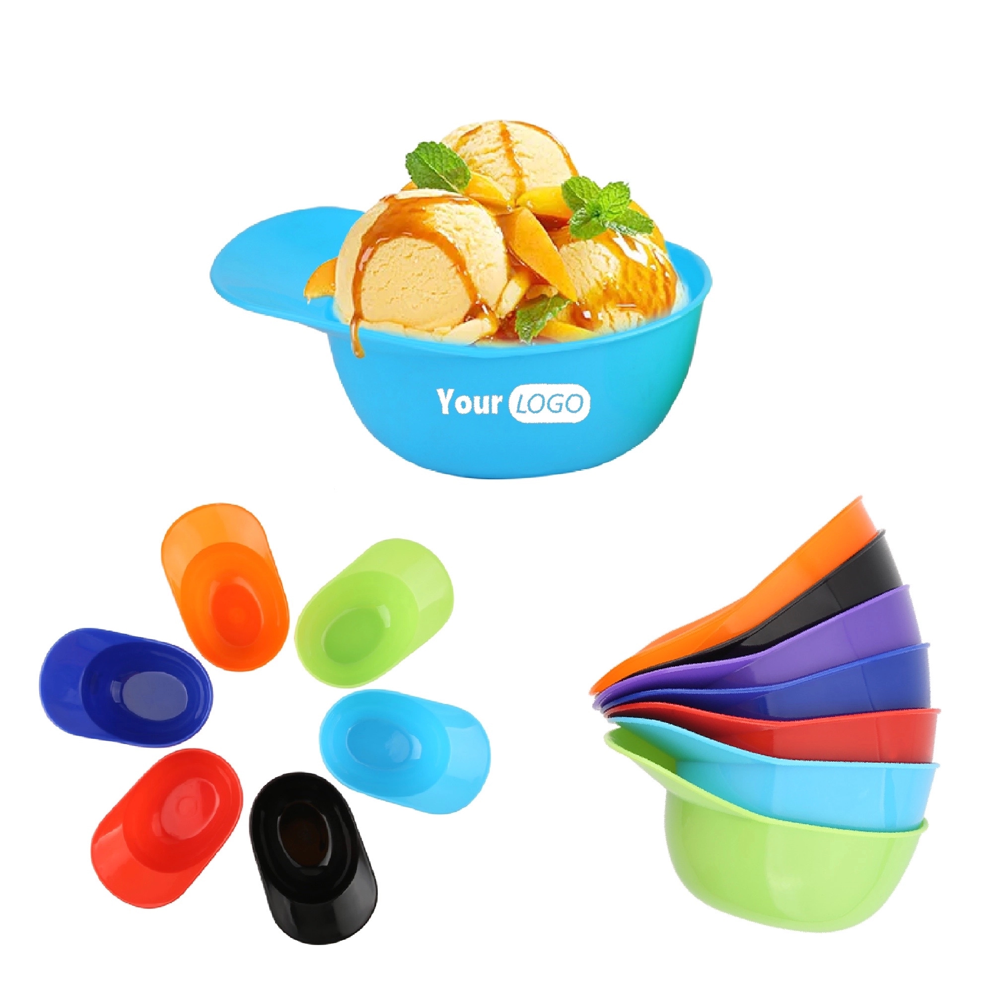 Baseball Cap Shape Ice-Cream Snack Bowl MOQ 50PCS 5