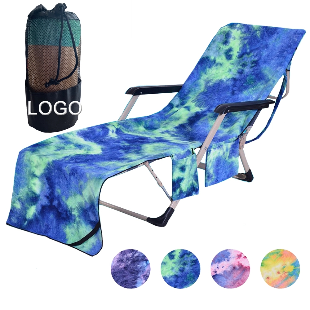 Custom Gift Outdoor & Beach Lounge Chair Cover Towel 9