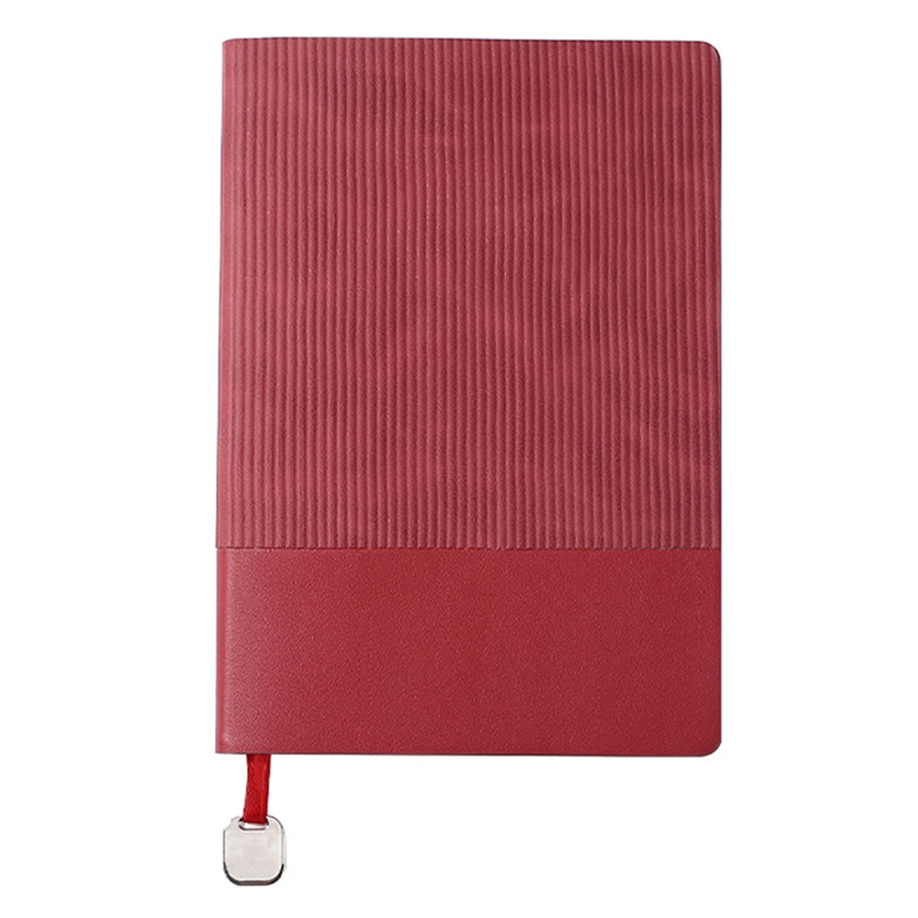 A5 Pu Leather Striped Notebook 4