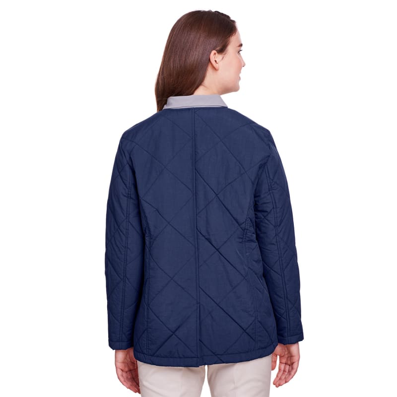 UltraClub Ladies' Dawson Quilted Hacking Jacket 4