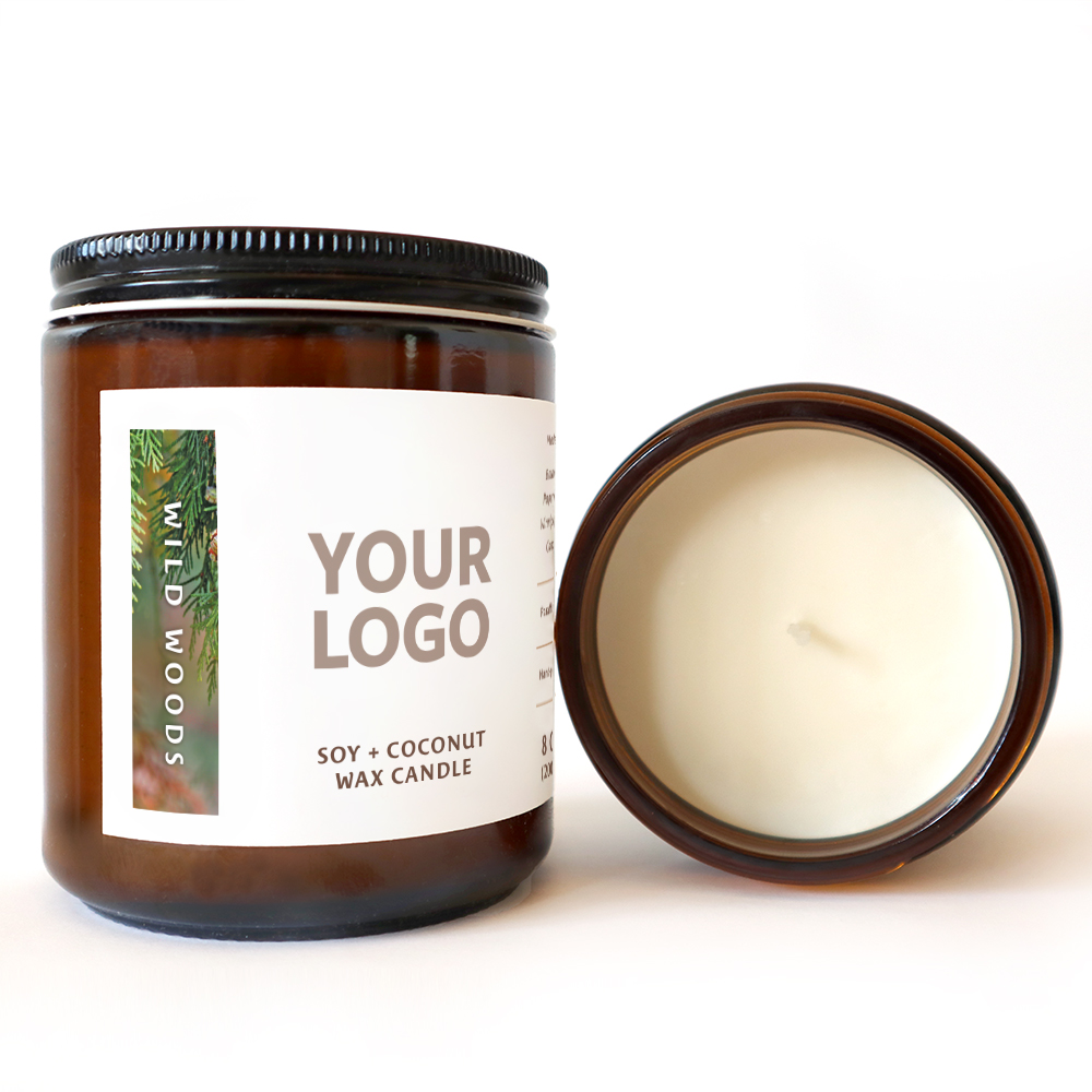 8 oz Hand-Poured Wild Woods Candles 2