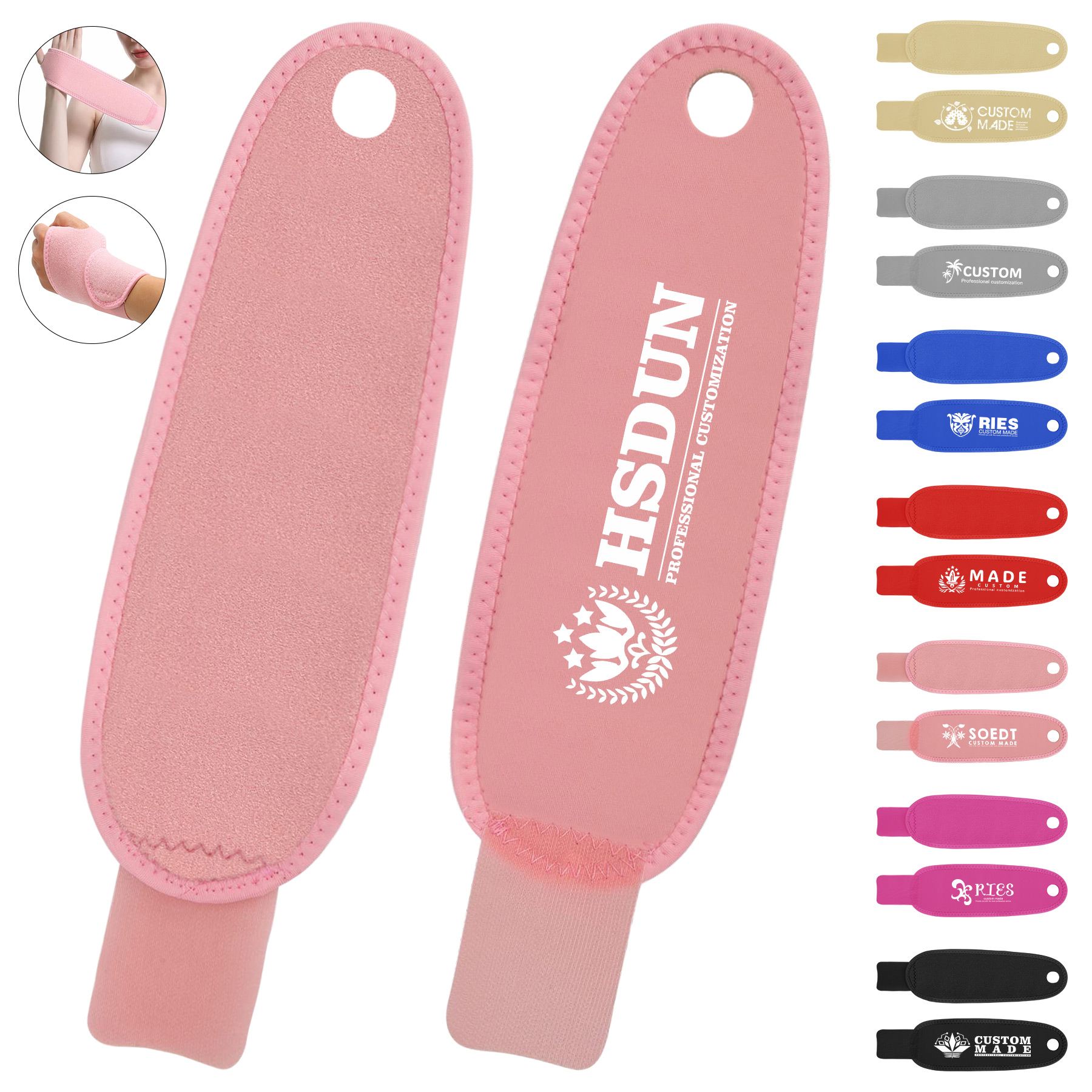 Adjustable Sport Wrist Guard Wrist Sweatbands 7