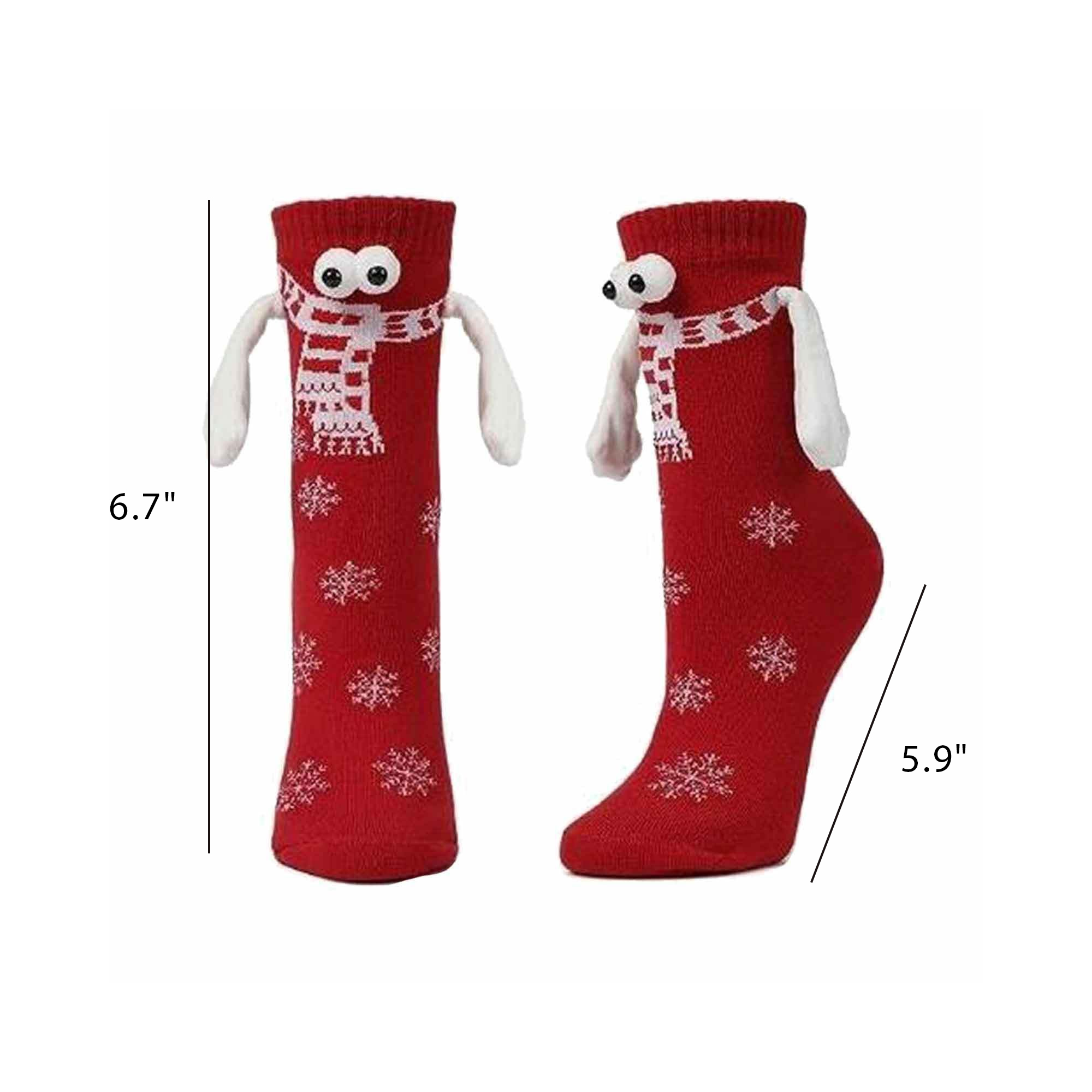 Christmas Cute Magnetic Stocking 4