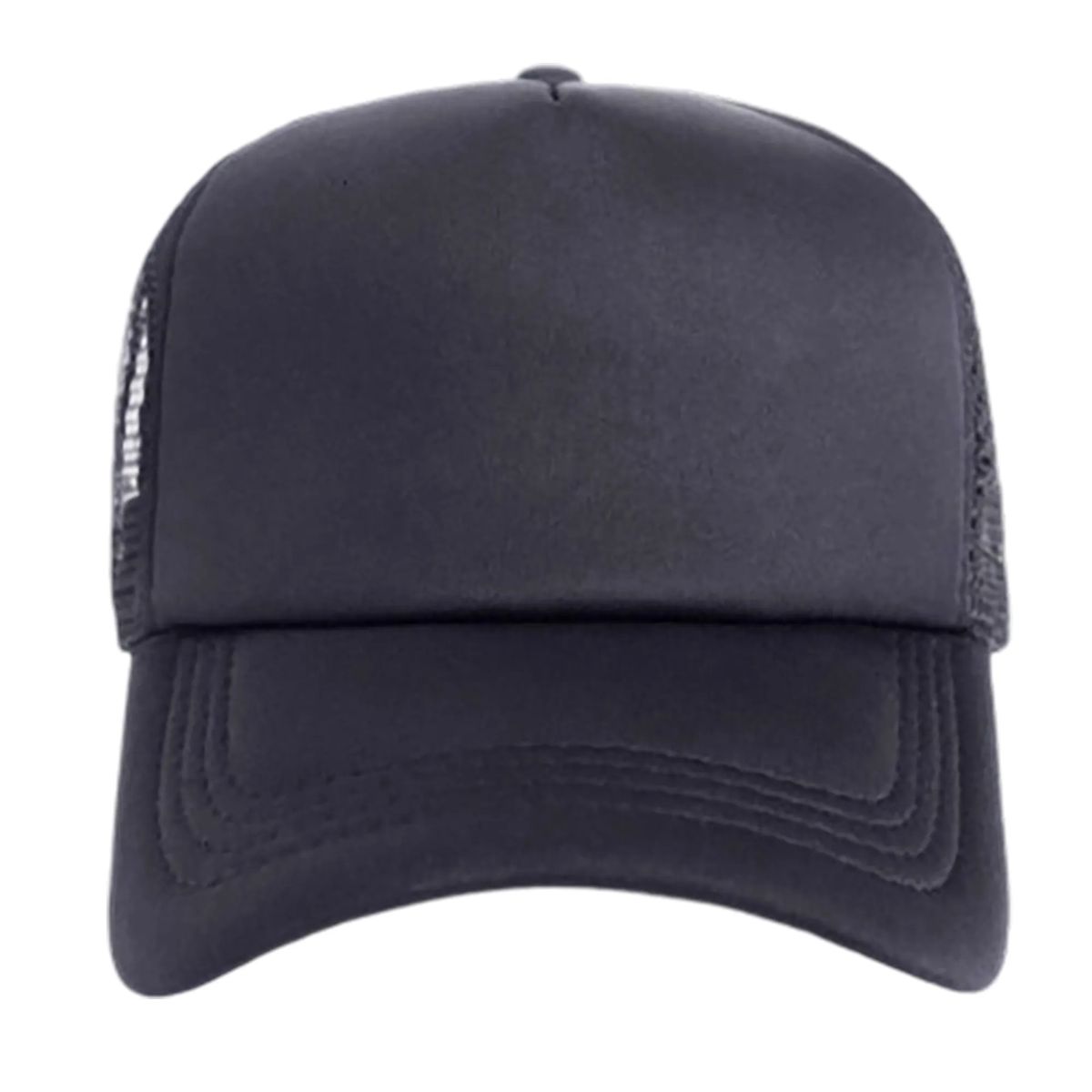 Low Profile Foam Trucker Cap with Curved Visor 8