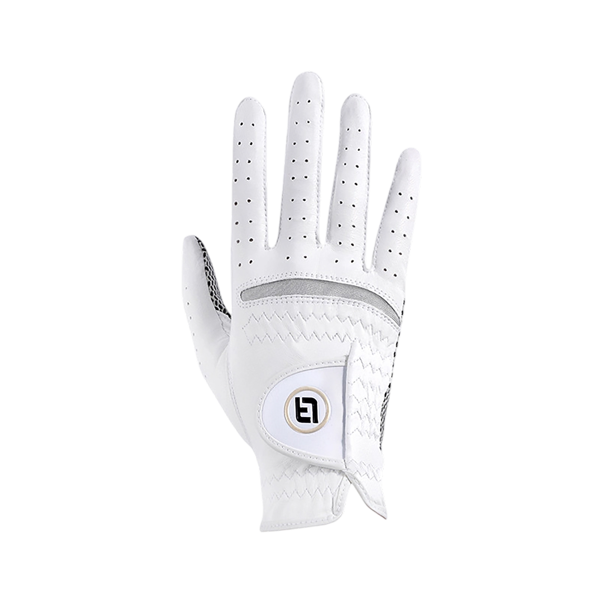 Super Fiber Golf Glove With Lycra Panel And Hook Loop Closure 7.5" Length 6
