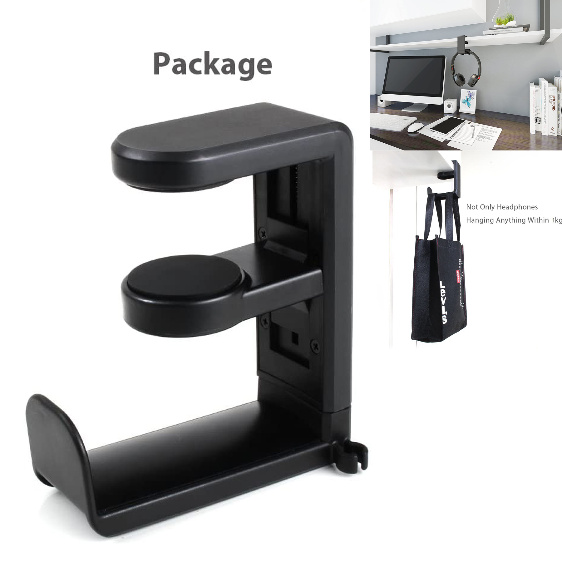 Headset Headphone Hook Holder 2