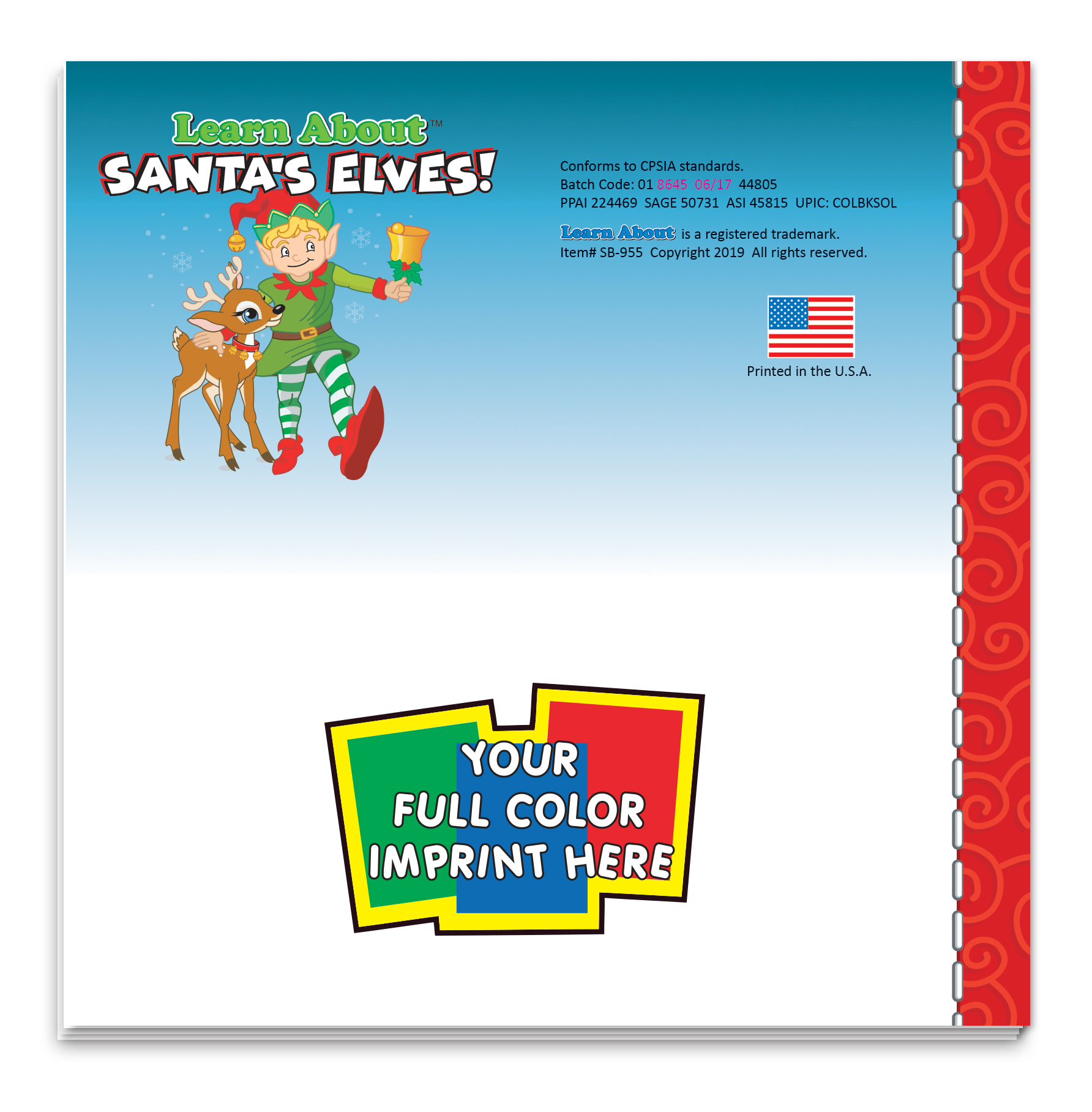 Learn About Santa's Elves Storybook 3
