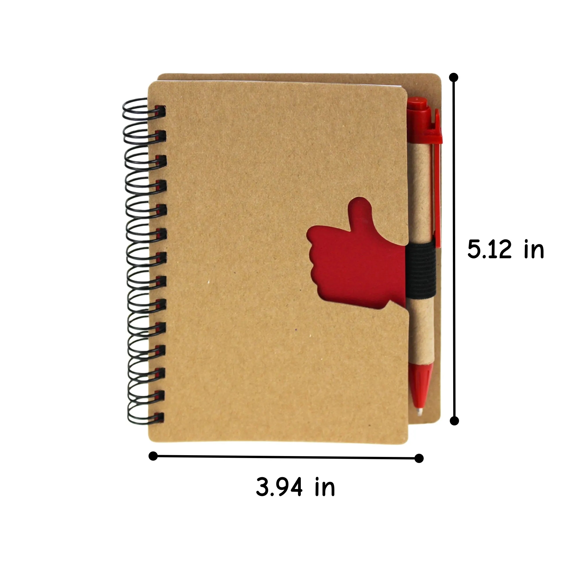 Custom Logo Notepad Set With Pen Office 3