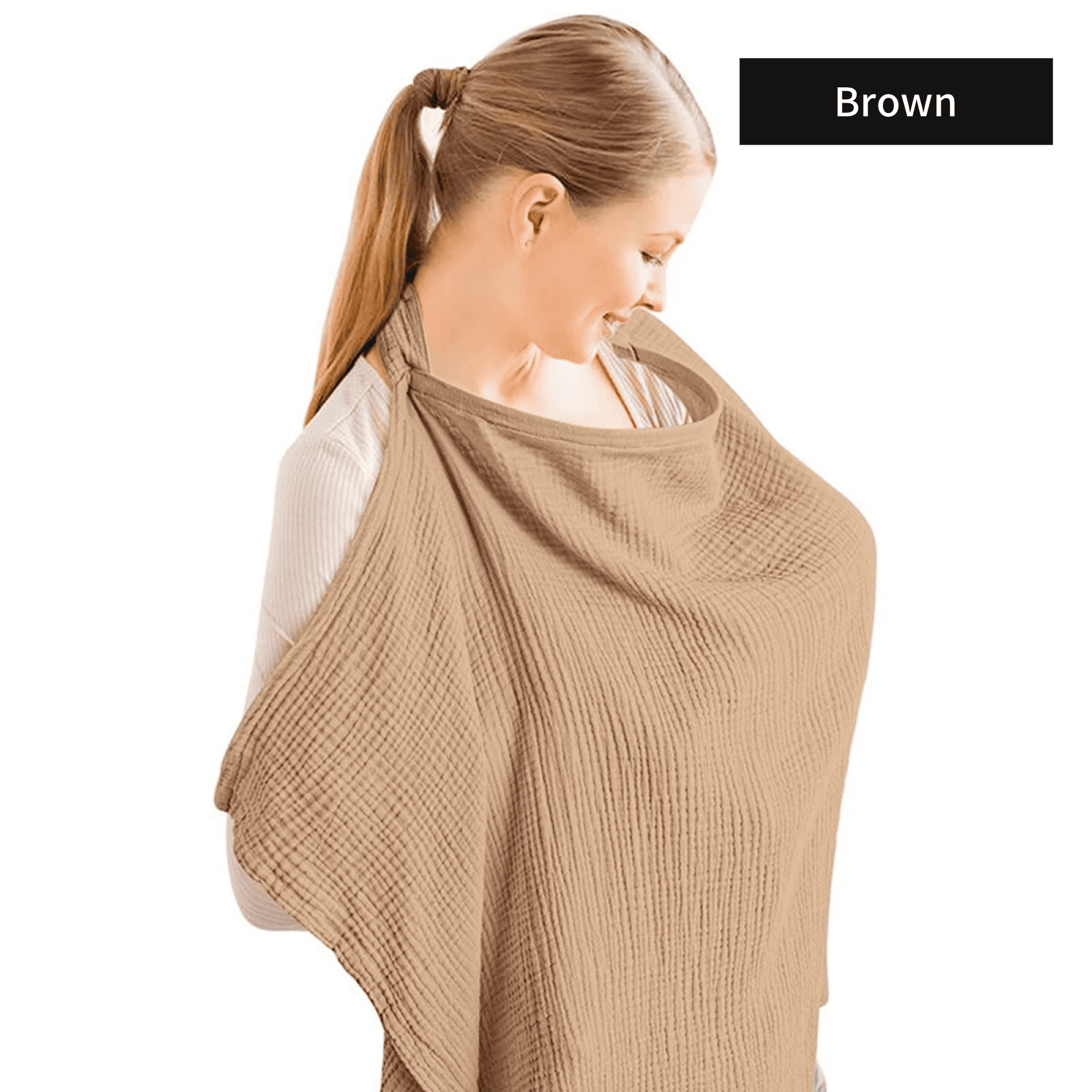 Soft Muslin Nursing Wrap 11