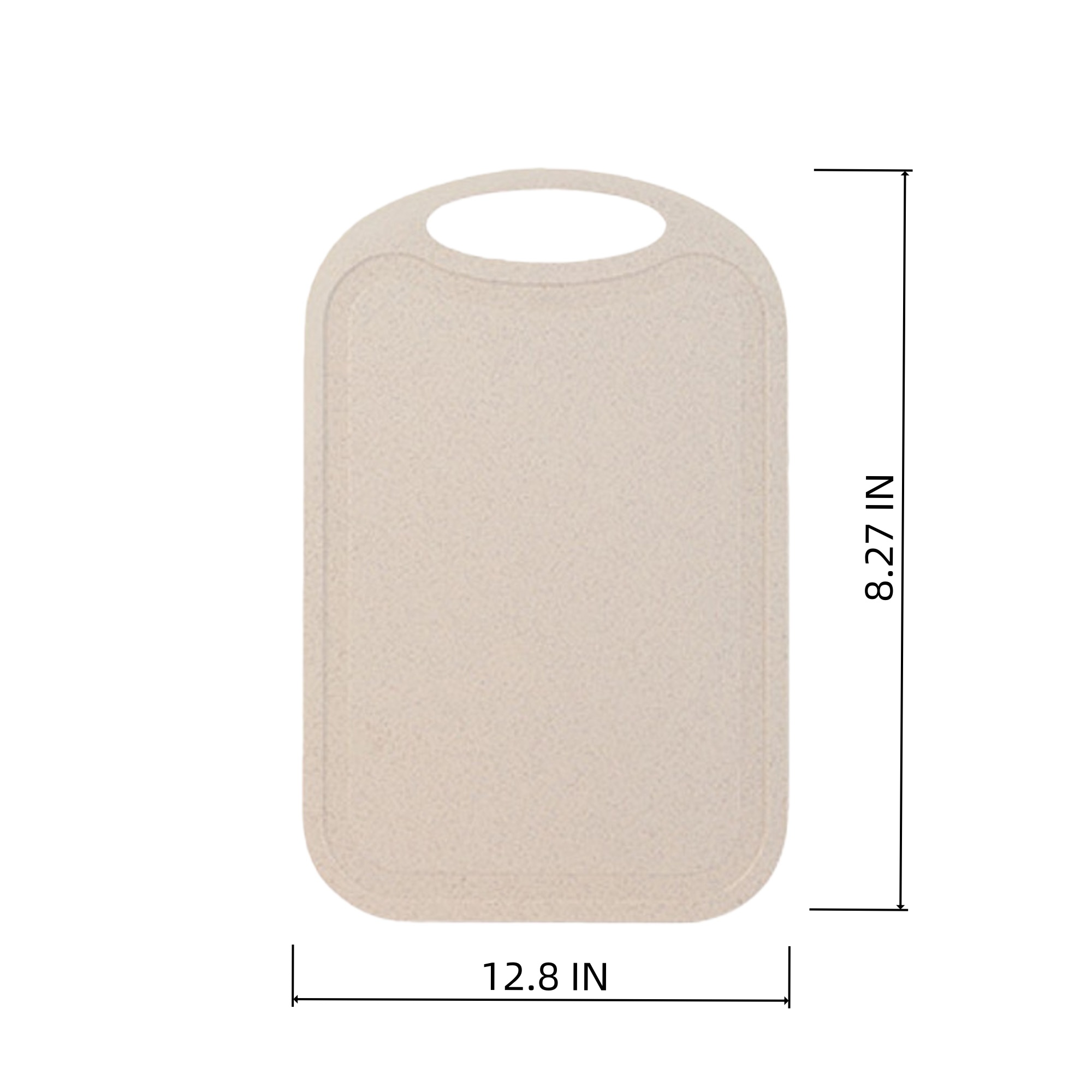 Non Slip Hangable Wheat Straw Cutting Board 4