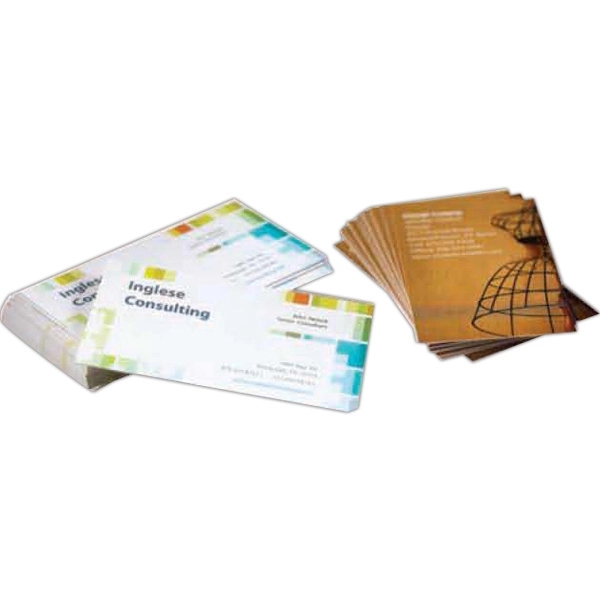3.5" Jumbo-Square Business Cards -Full Color Both Sides 2