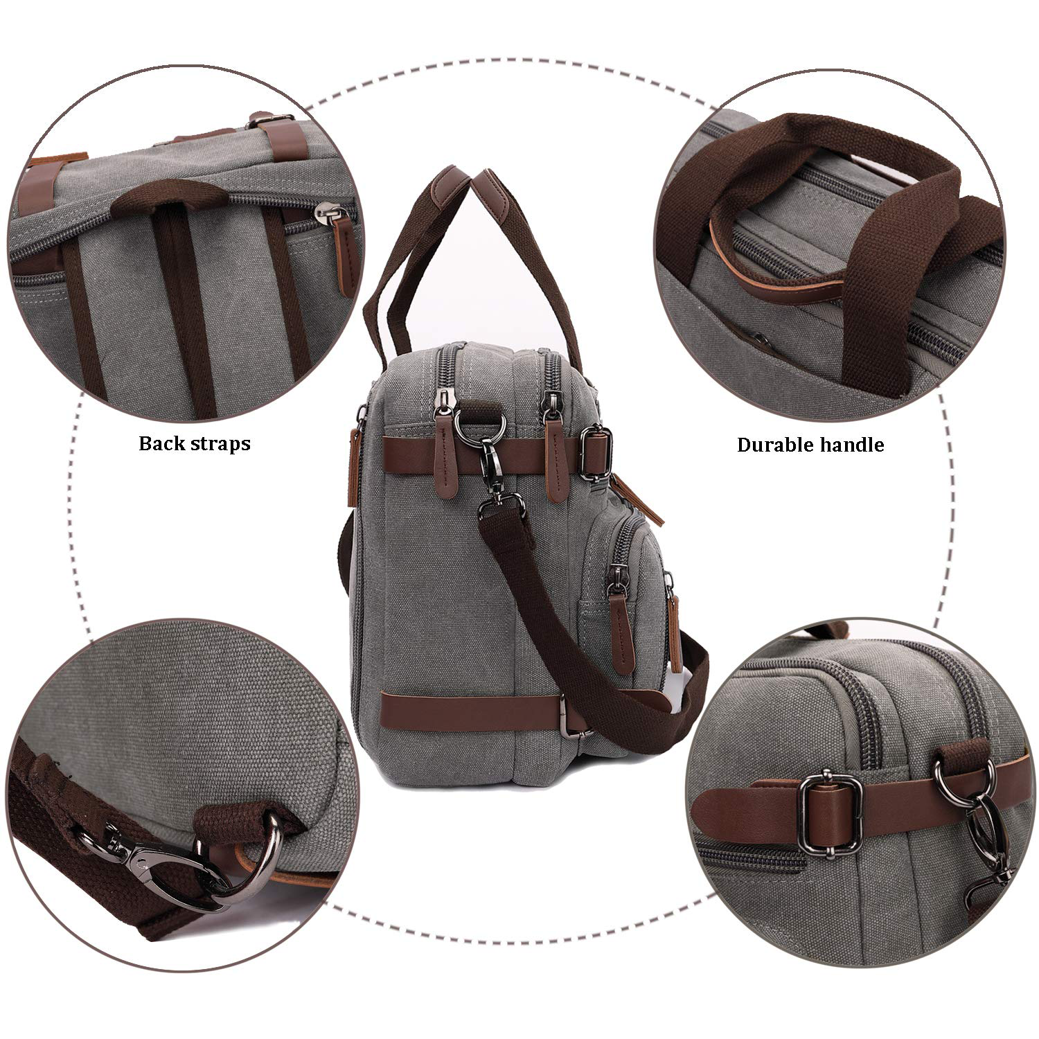 Expandable Large Suitcase Backpacks 5