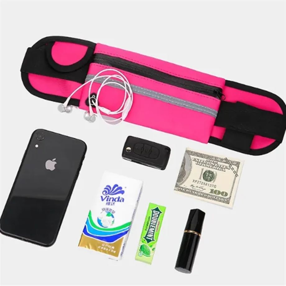 Waterproof Outdoor Sports Waist Bag with Phone Hole 3