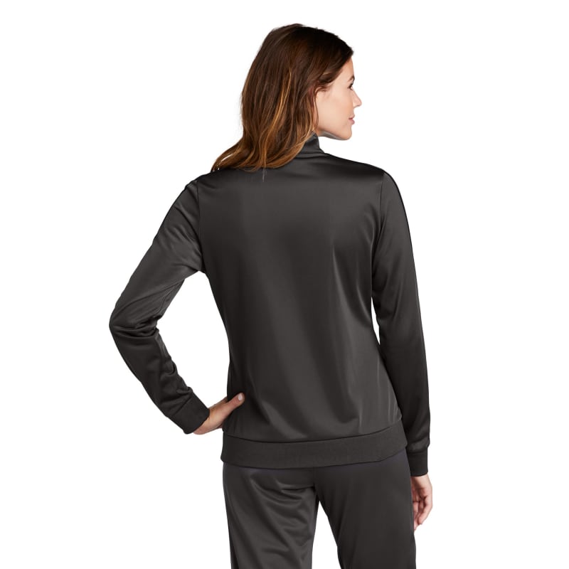 Sport-Tek Ladies Tricot Sleeve Stripe Track Jacket. 29