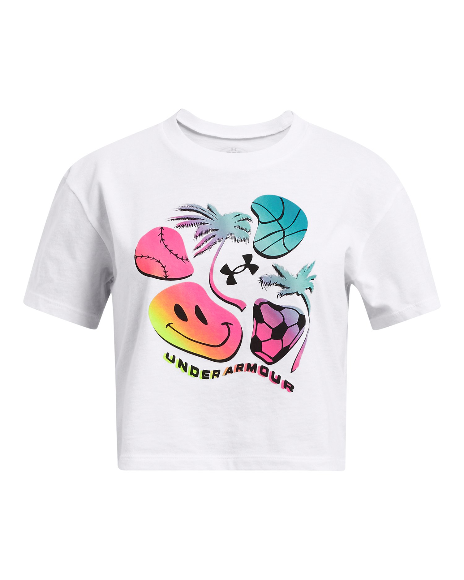 Girls' UA Bloom Everyday Short Sleeve 2