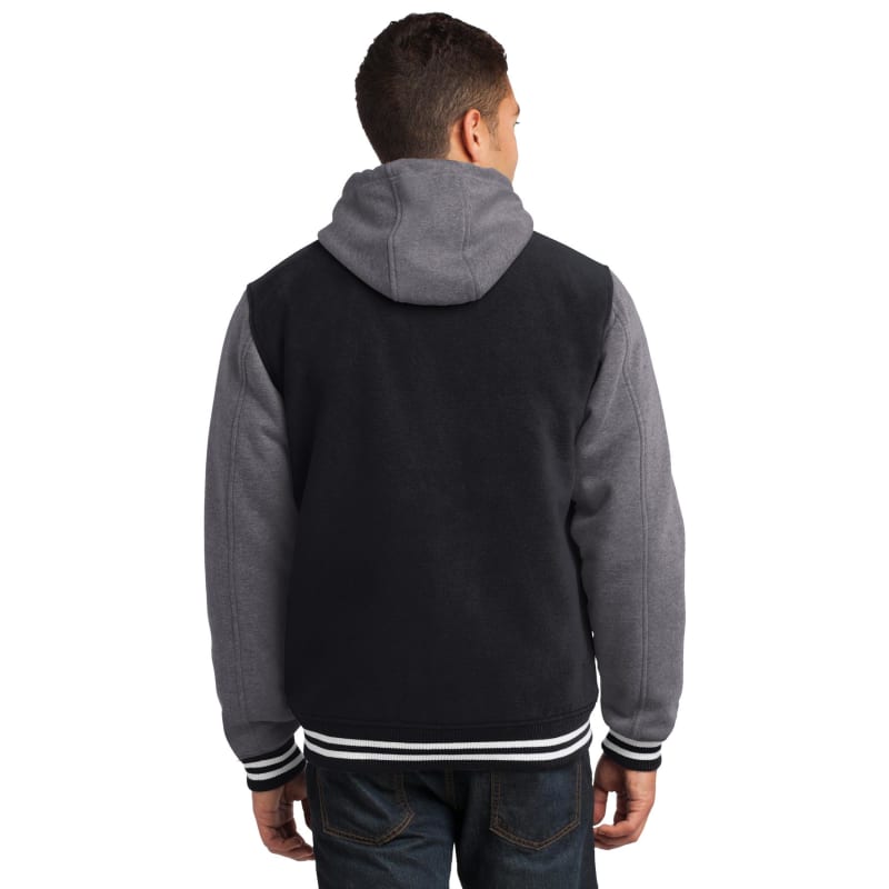 Sport-Tek Insulated Letterman Jacket. 2