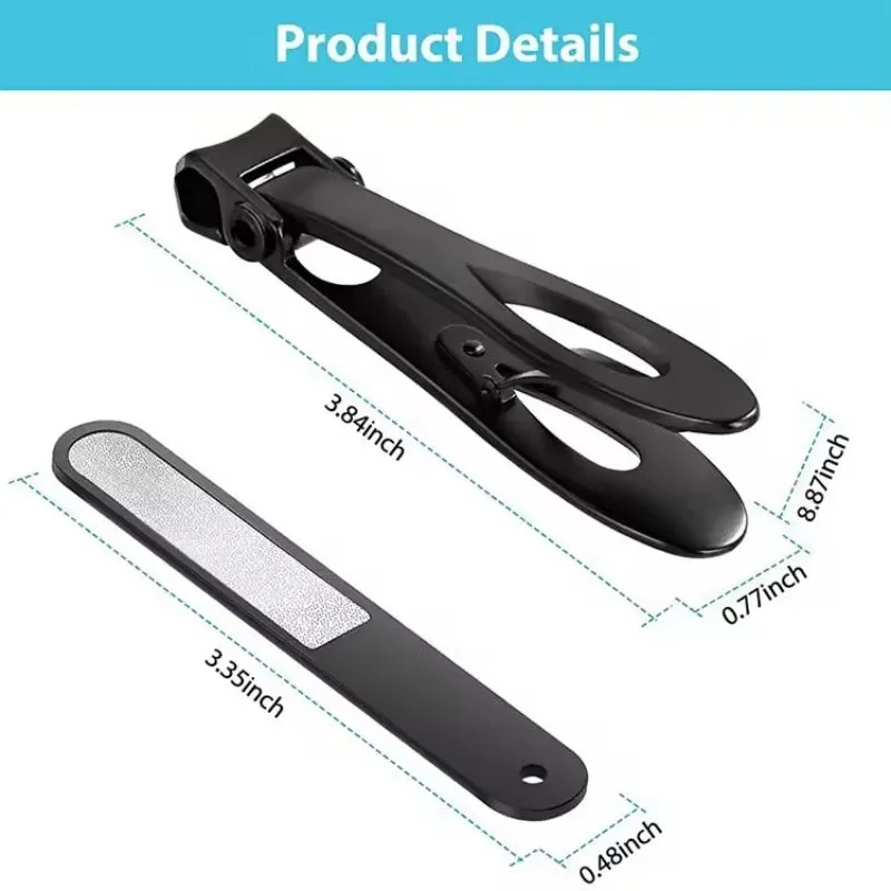 Ultra Wide Jaw Opening Nail Clippers Set 1