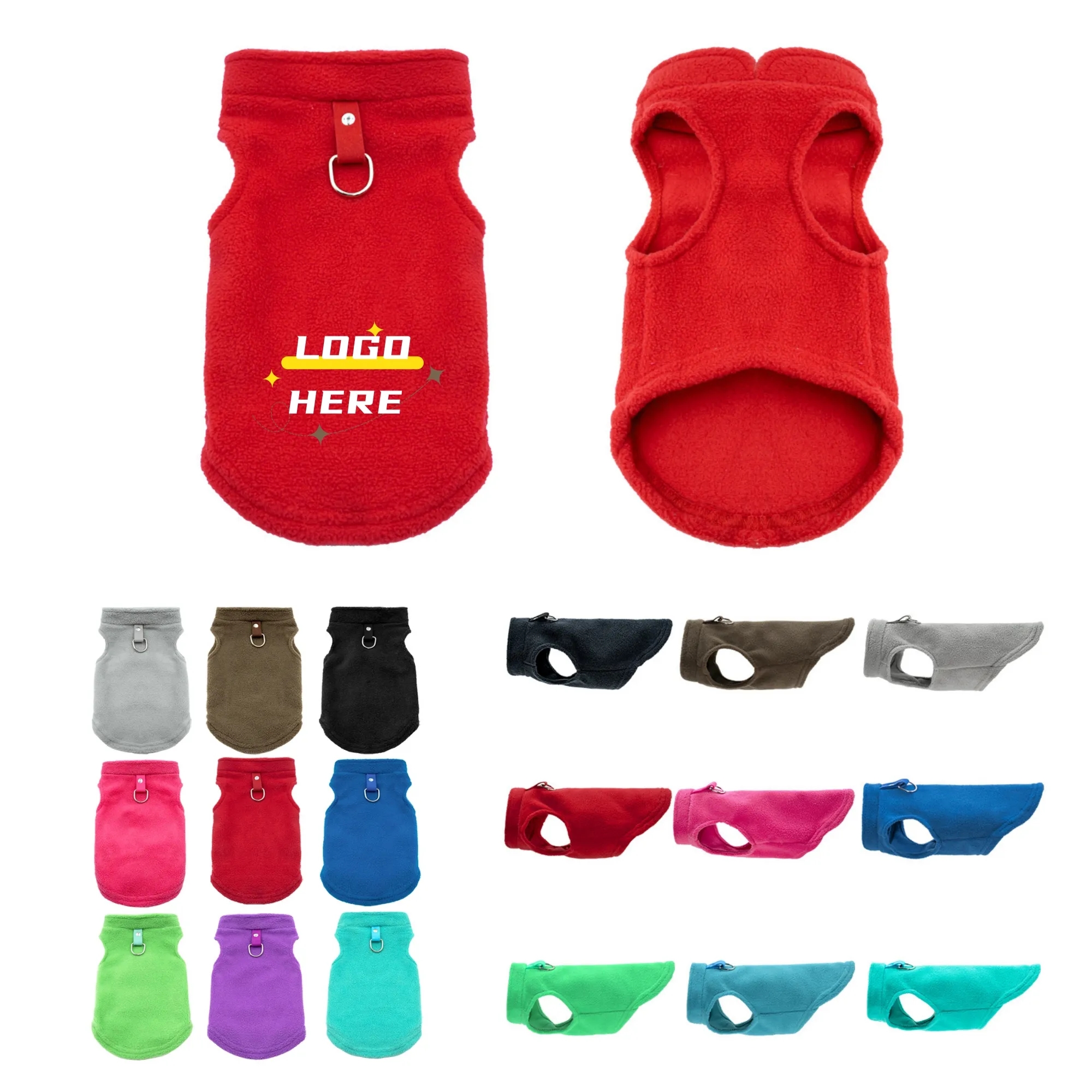 Winter Dog Clothes Pet Sweater Vest
