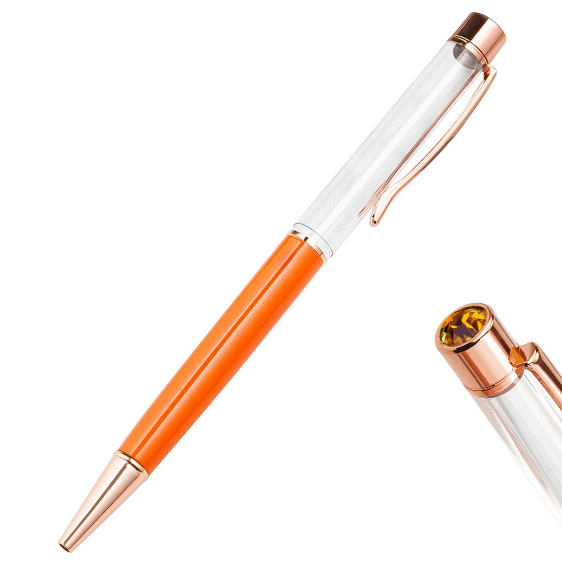Crystal Air Tube Ballpoint Pen 2