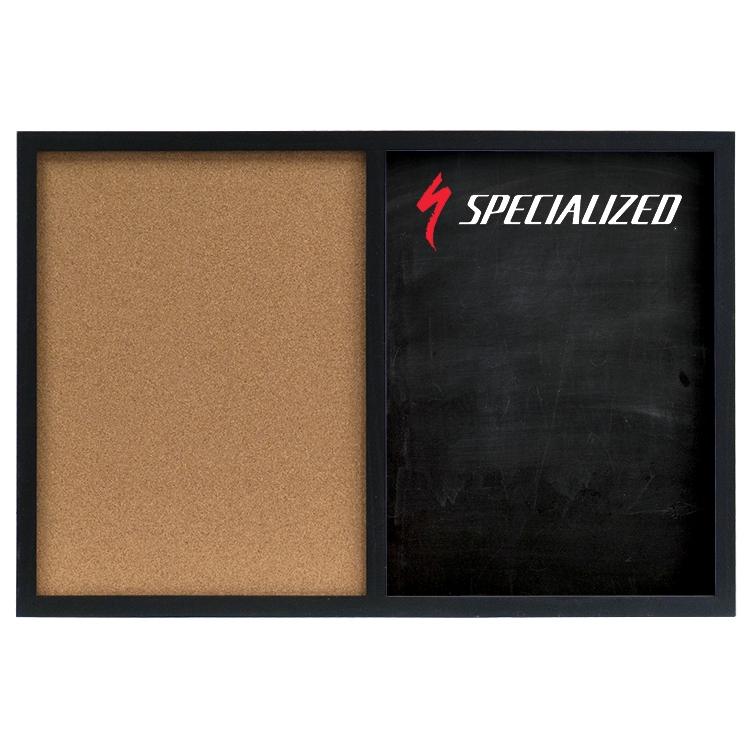 Oak Frame Combination Board 36" x 24"