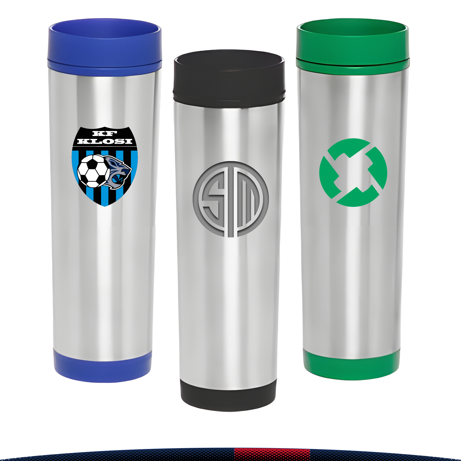 16 oz. Hasin Tall Travel Mugs 1