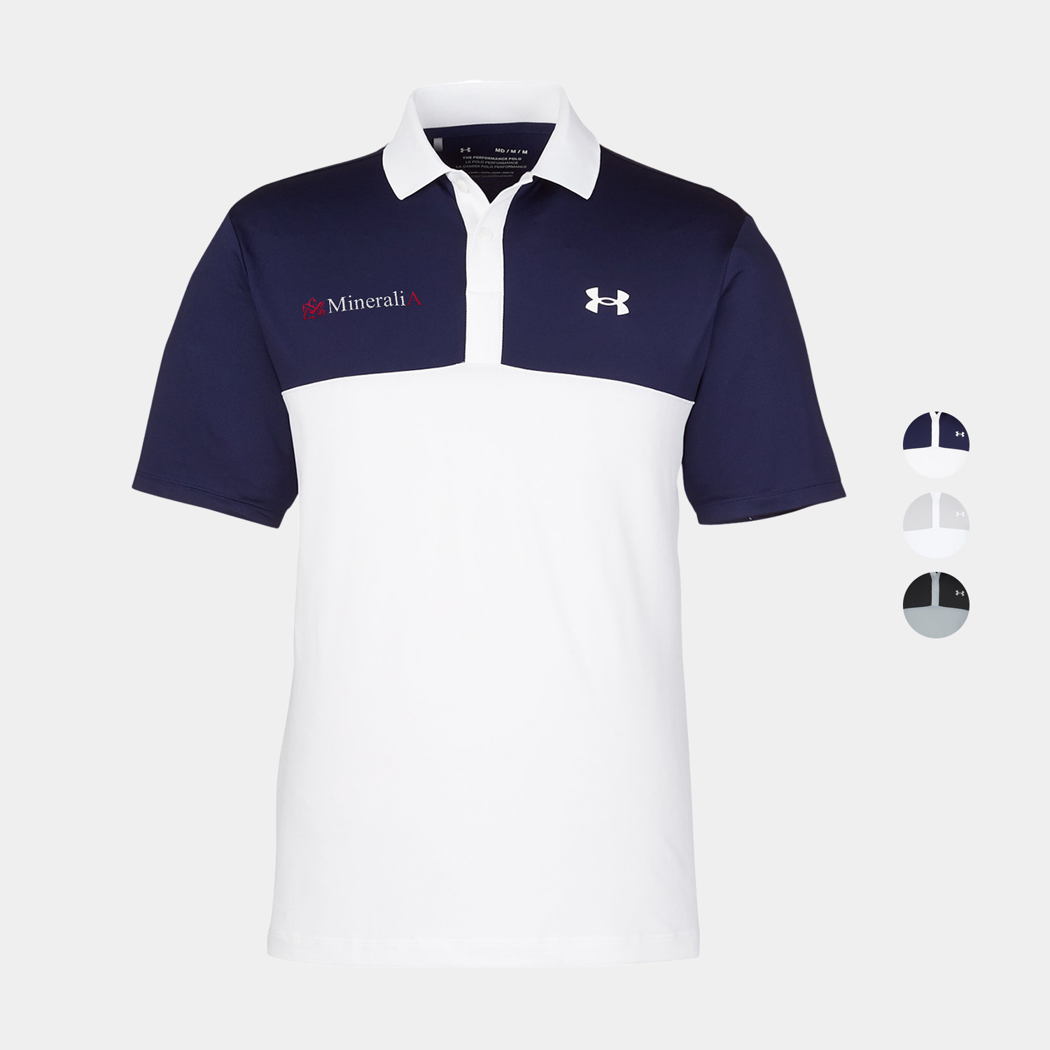 Under Armour Men's Performance 3.0 Colorblock Polo 7