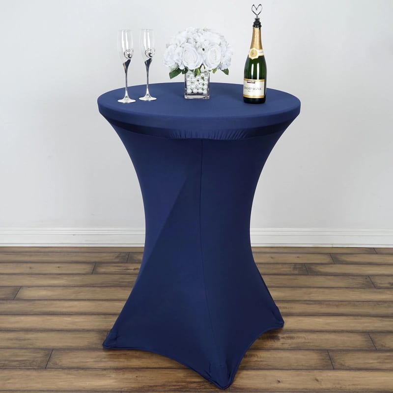 3FT Stretch Spandex Round Cocktail Table Cover 16