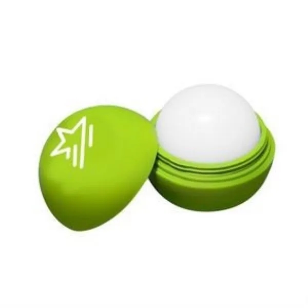 Round Matte Vanilla Scent Lip Balm 12