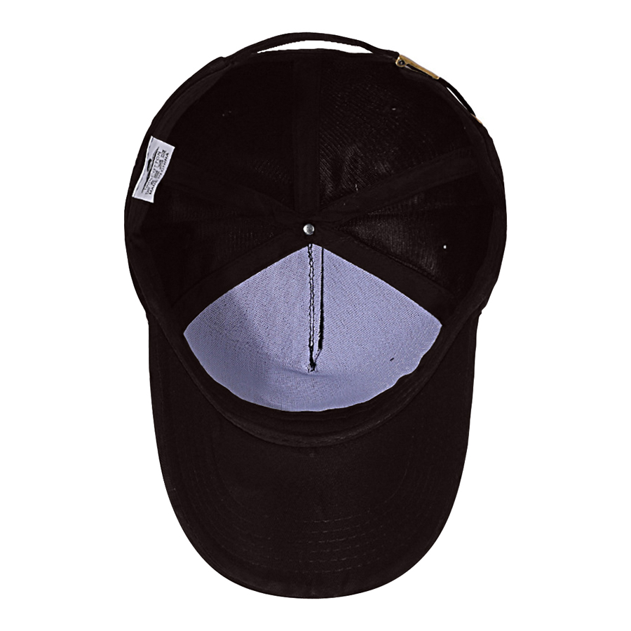Stock Solid Color Cotton 5-Panel Baseball Cap 21