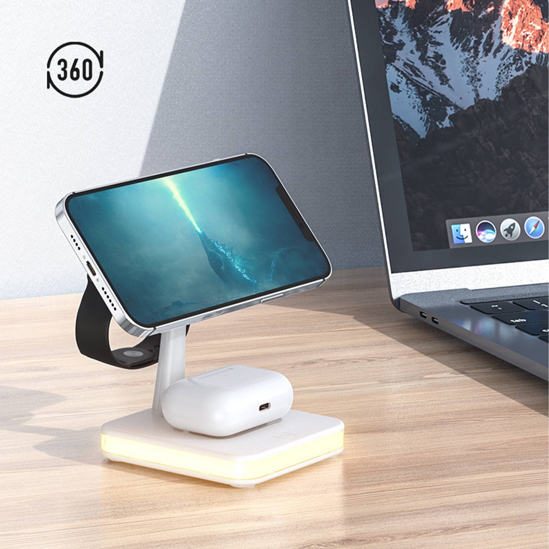 3 in 1 Magnetic Wireless Charger 4