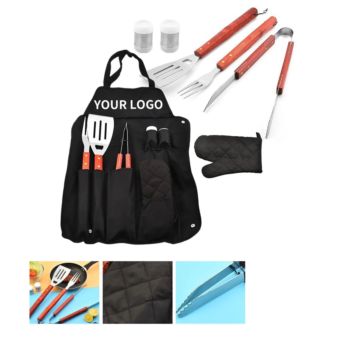 Durable BBQ Grill Kit for Picnics and Parties 1