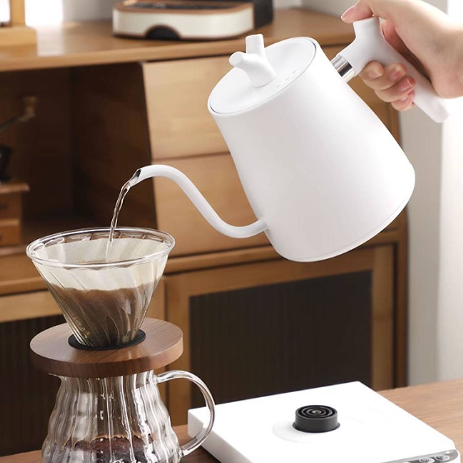 1000ml Temperature controlled electric kettle 4