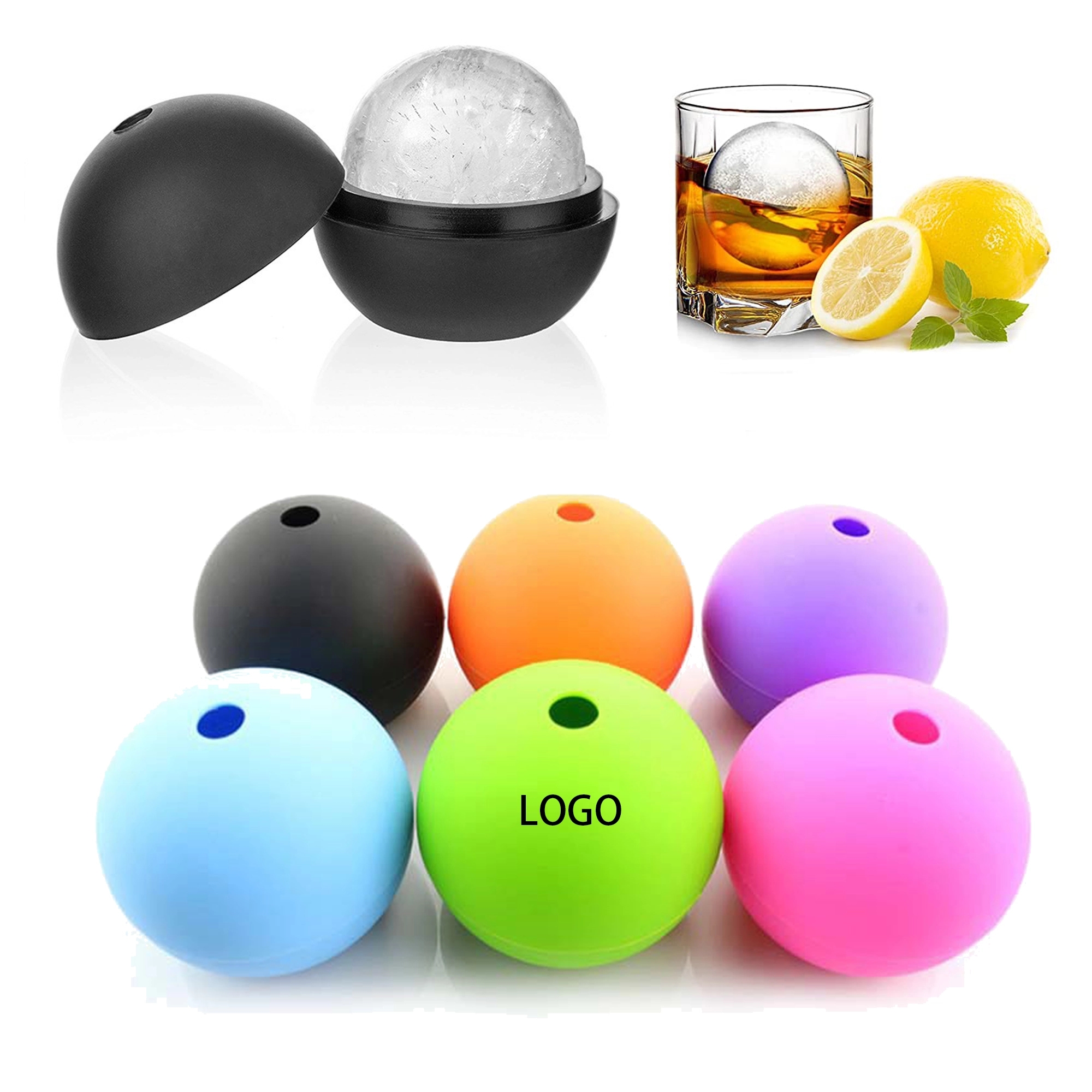 Ice Ball Mold Whiskey Sphere Maker 4
